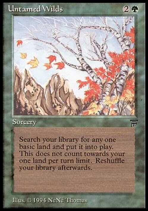 Untamed Wilds ~ Legends [ Excellent ] [ Magic MTG ] - London Magic Traders Limited