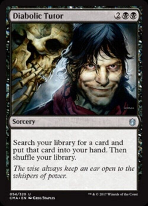 Diabolic Tutor ~ Commander Anthology [ NearMint ] [ Magic MTG ] - London Magic Traders Limited