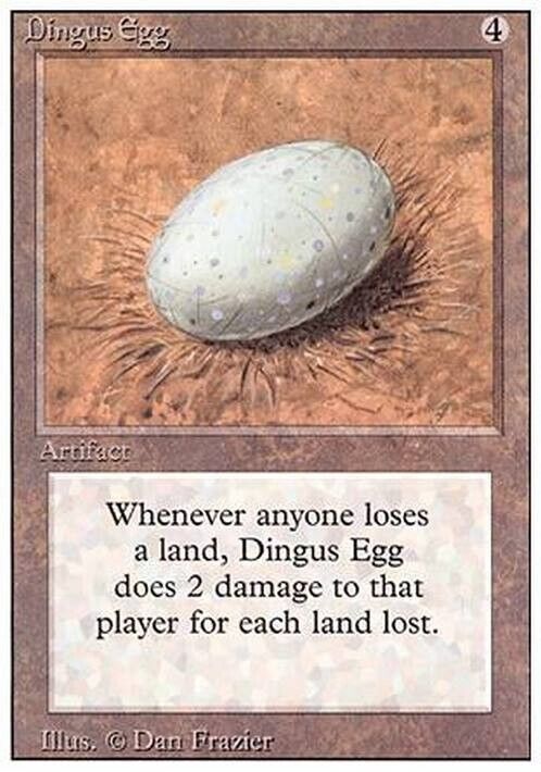 Dingus Egg ~ Revised [ Excellent ] [ Magic MTG ] - London Magic Traders Limited