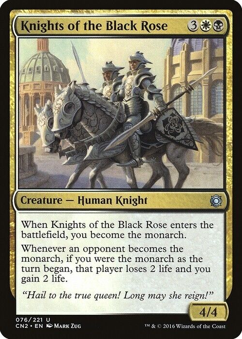 Knights of the Black Rose ~ Conspiracy 2 [ Excellent ] [ Magic MTG ] - London Magic Traders Limited