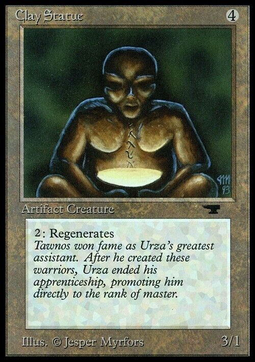Clay Statue ~ Antiquities [ Excellent ] [ Magic MTG ] - London Magic Traders Limited