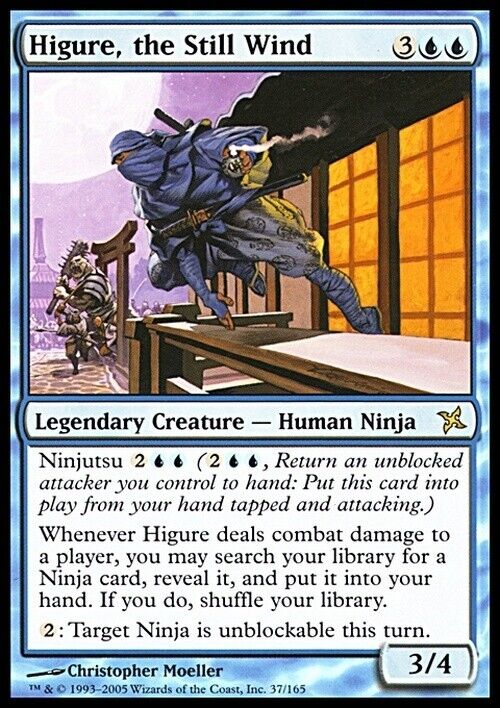 Higure, the Still Wind ~ Betrayers of Kamigawa [ MODERATELY PLAYED ] [ MTG ] - London Magic Traders Limited