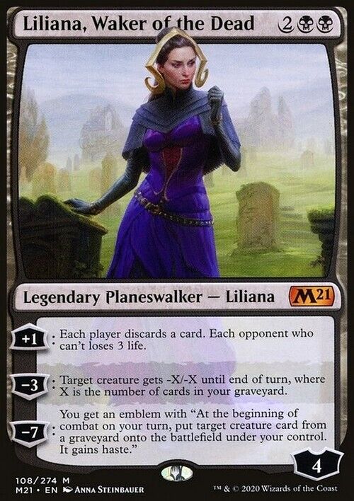 Liliana, Waker of the Dead ~ Core 2021 [ NearMint ] [ Magic MTG ] - London Magic Traders Limited