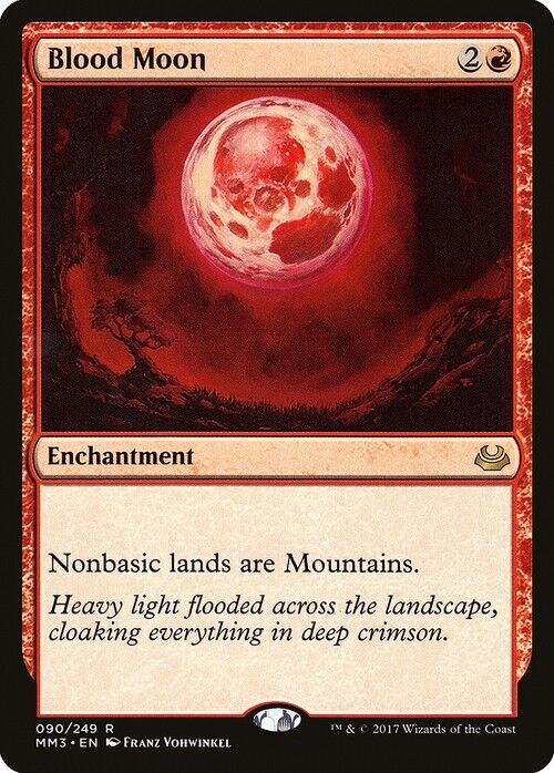 Blood Moon ~ Modern Masters 2017 [ Excellent ] [ Magic MTG ] - London Magic Traders Limited